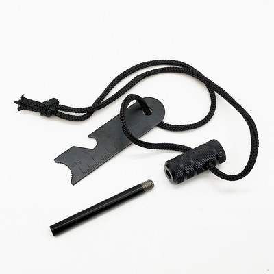 打火生火镁棒户外野营指南针求生装备多功能打火石亚马逊跨境货源