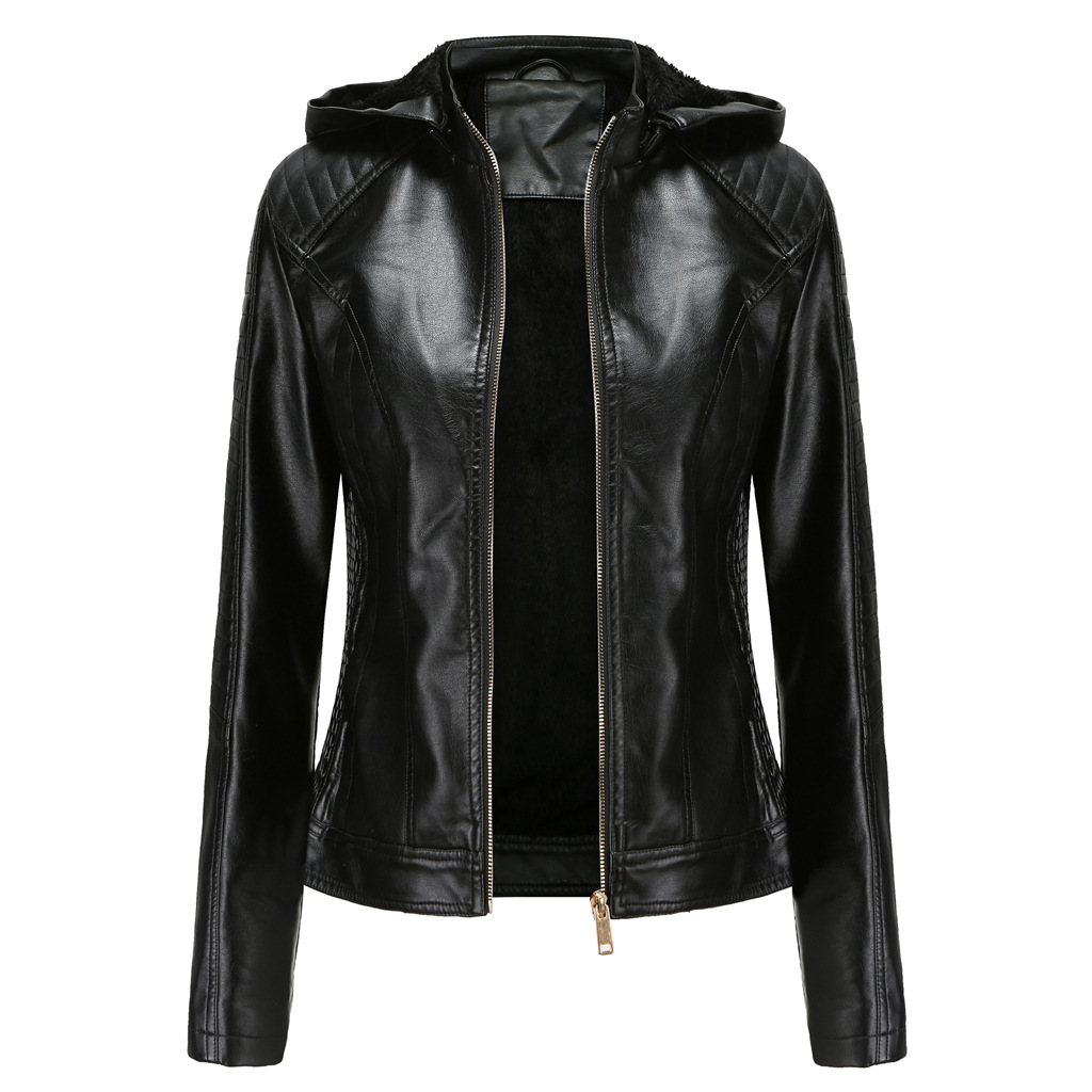 Veste cuir femme en PU - Ref 3447384 Image 7