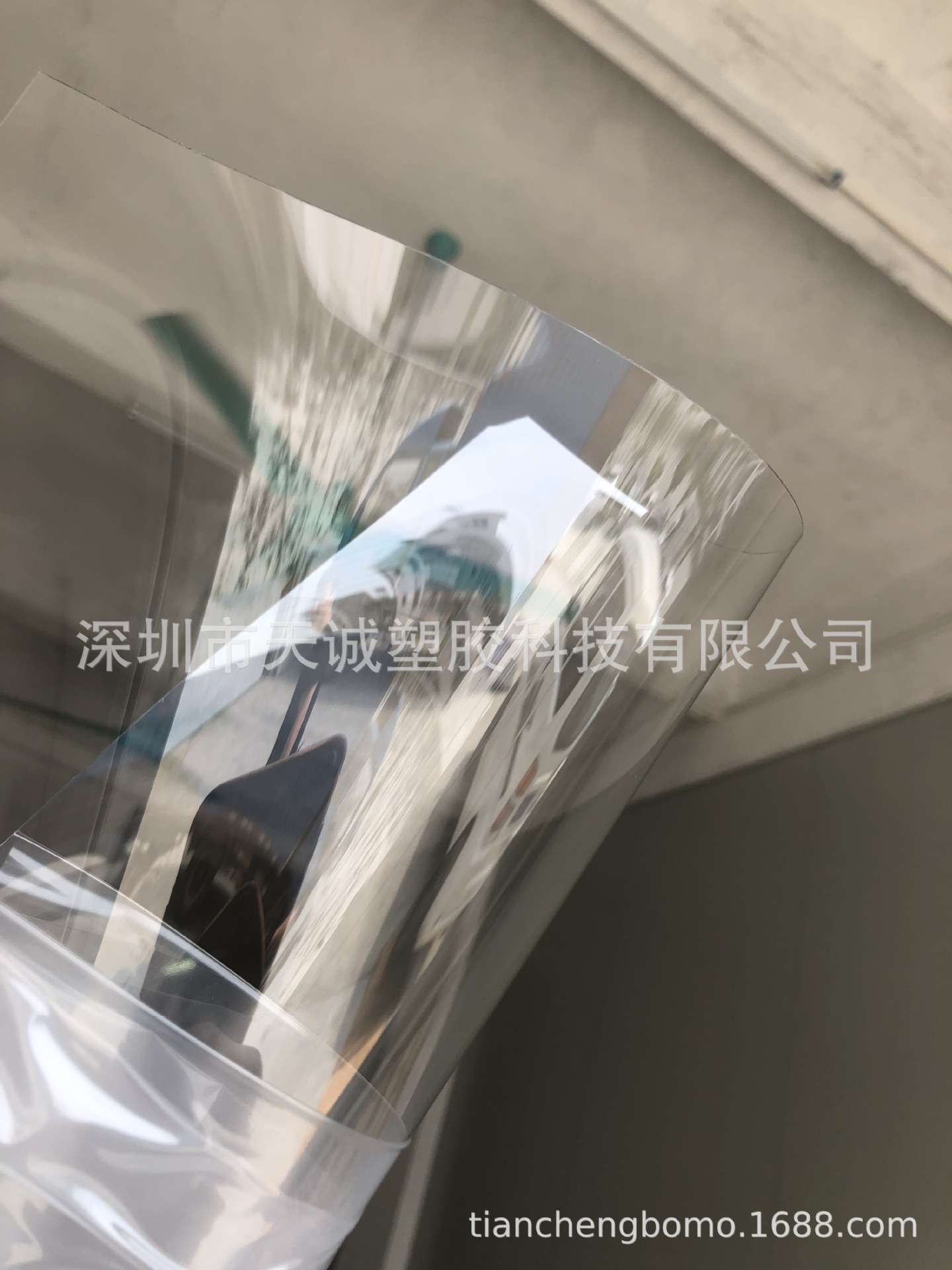 现货供应透明阻燃防火PC板透光耐热耐高温环保两面光0.125mm