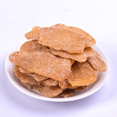 红糖姜片黑糖姜片泡水干姜片糖姜片山东特产一件代发蜜饯干果厂家|ru