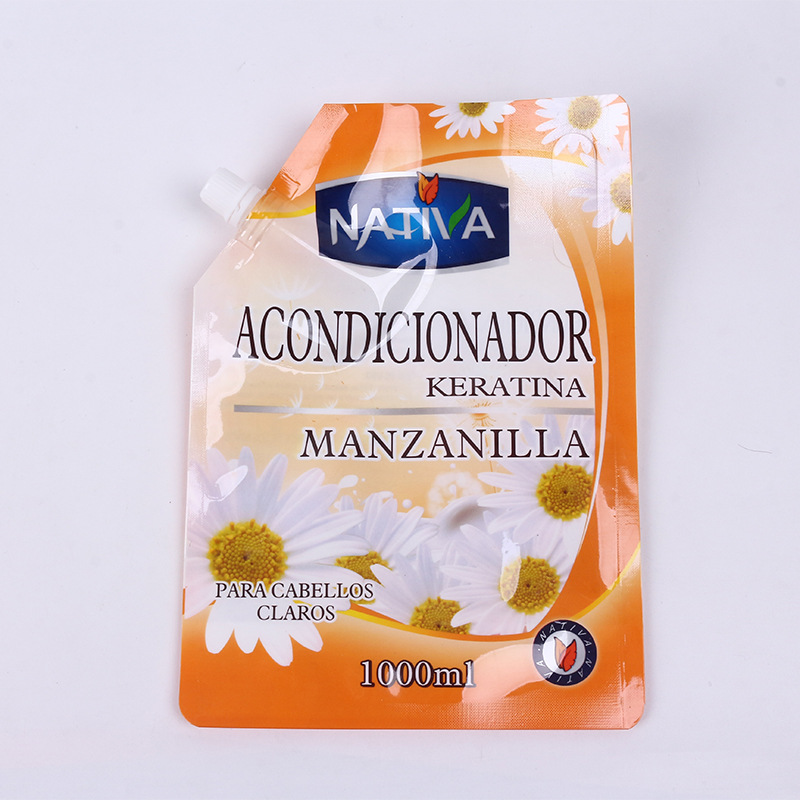 手提液体包装袋 设计印刷复合自立软包装袋 洗衣液自立吸嘴袋