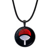 Naruto, accessory, glossy pendant, necklace, jewelry, European style, with gem