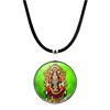 Accessory, necklace, pendant, suitable for import, with gem, India, wholesale