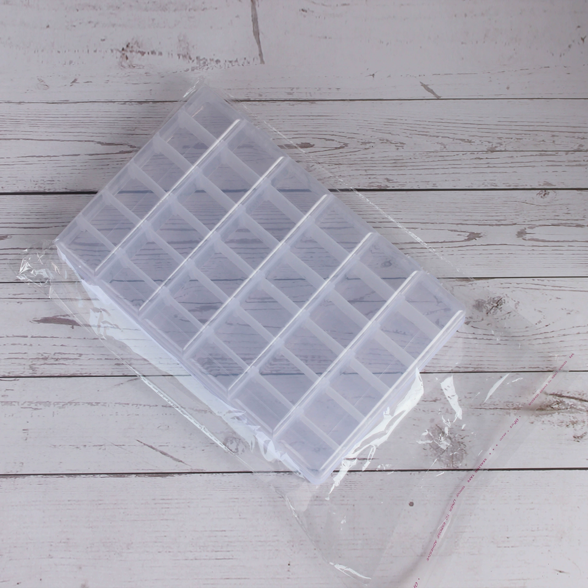Съемная прозрачная пластиковая бижутерия, электронные аксессуары, ящик для хранения, 36 отделений