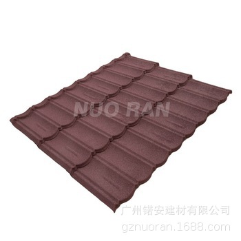厂家低价供应 锘派型彩石金属瓦 流行非洲、欧美 roofing tiles