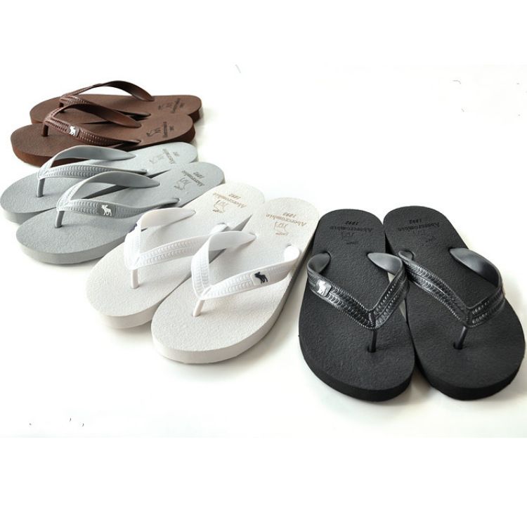 Wholesale rubber AF Fawn man PE rubber Flip flops Solid laser fashion rubber Herringbone Men's Shoes