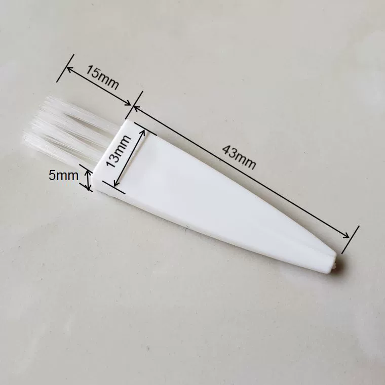 Поставка фабрики бритья маленькая щетка мини пластиковая нейлоновая маленькая щетка