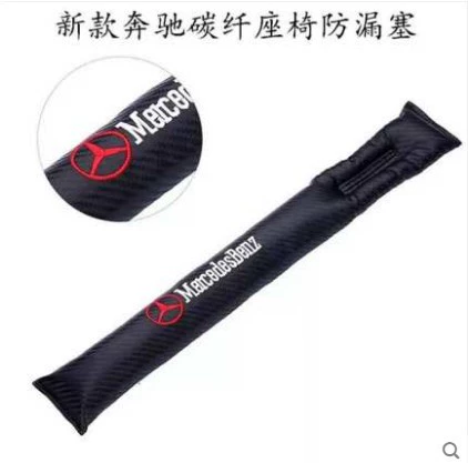 Подходит для автомобильной зазора сиденья Mercedes-Benz из углеродного волокна C- Class E-Class GLA GLC Спортивная герметичная заглушка AMG