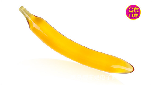 Glass fruit penis female sex products anal plug female masturbation stick anal plug sexy adult toy