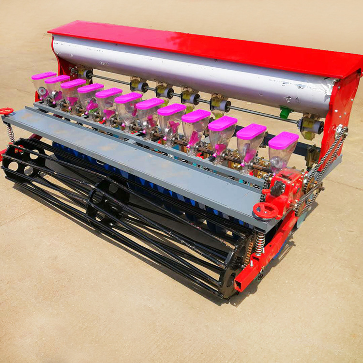 农用谷子播种机新款高粱精播机四轮车娃娃菜大白菜点播机免间苗