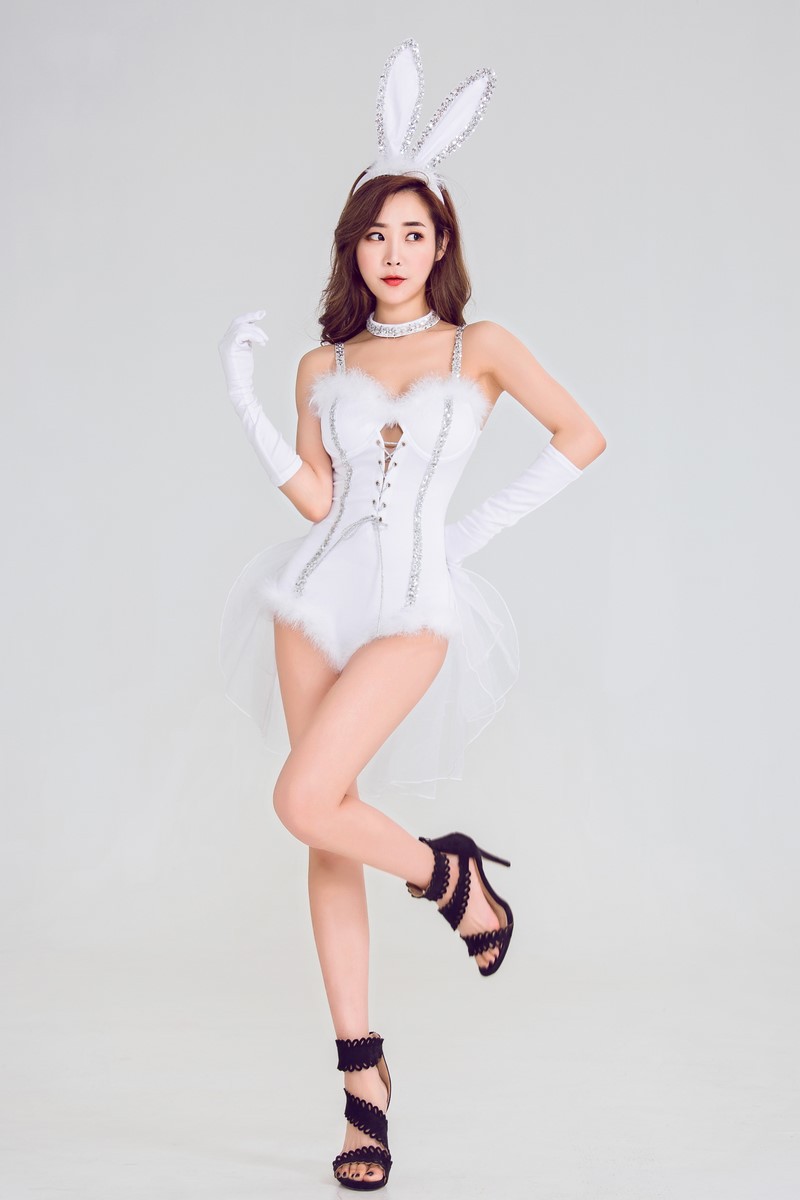 Bunny Girl Cosplay Jumpsuit NSQHM79018