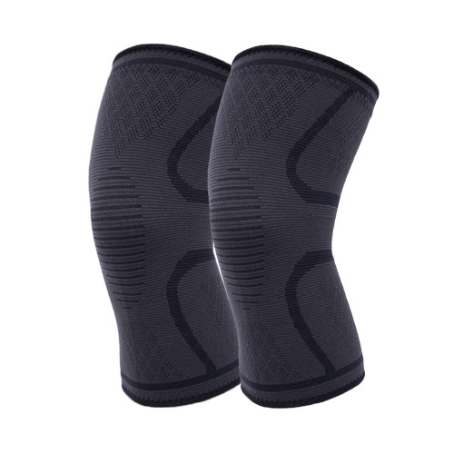 Knit Nylon Sports Knee Support for Men and Women, Autumn and Winter Badminton Running Fitness Knee Support, Outdoor Hiking Warm Knee Support