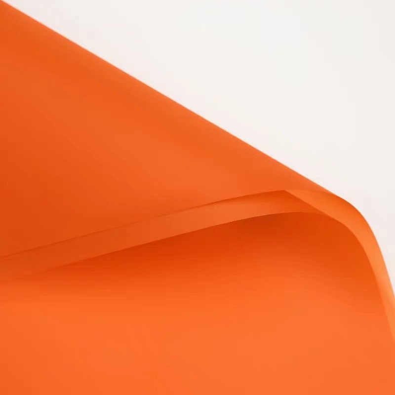 Papel liso coreano de color sólido papel de miel papel floral papel de embalaje de flores papel de regalo floral papel de regalo de ramo coreano