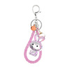 Acrylic glossy crystal, rabbit, creative keychain, school bag with accessories for elementary school students, pack, decorations