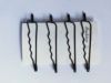 The new black one -word pinch, the top clip hairpin hair jewelry foreign trade explosion model