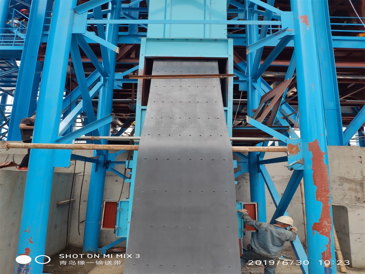 青岛橡一钢丝绳芯橡胶提升带TGD630厂家直销批发工厂价