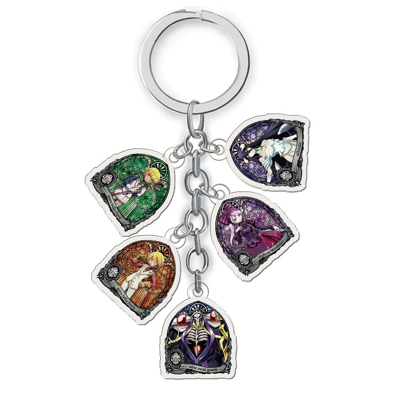 around the beginning of the anime, the alternate Alle keychain transparent pendant