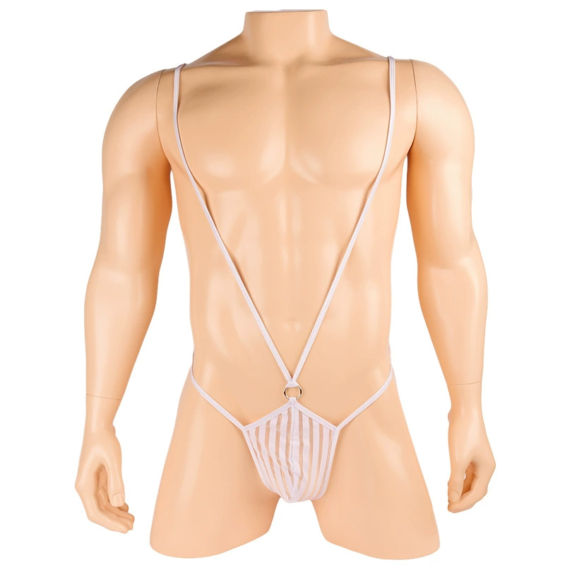 叶子媚 Underwear, men's pants, sexy transparent suspenders, Aliexpress