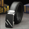 New automatic deduction men's belt leisure business Youth online sales supermarket placed waistband pants bag wholesale