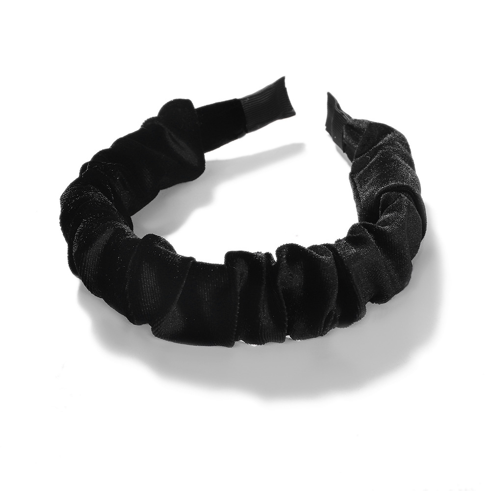 Velvet Headband New Temperament Hair Accessories Fashion Artifact Jewelry display picture 8