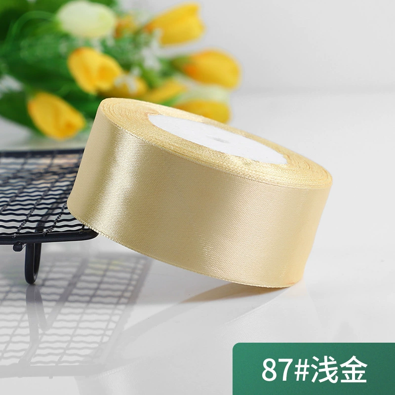 Polyester Ribbon 5 cm × 22 m, Wedding Chair Back Band & DIY Gift Box Decoration