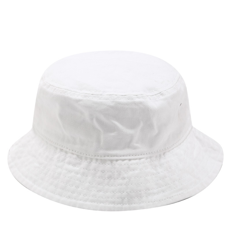 Unisex Simple Style Solid Color Wide Eaves Bucket Hat display picture 5