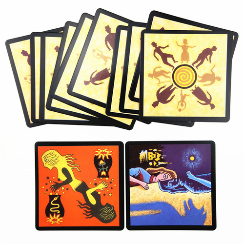 Stray Cat Chabyrinthe English Board Game Party Entertainment Strategy Werewolf Killing Board Game Cross-Border Hot Model
