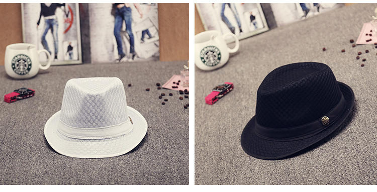 Women's Streetwear Solid Color Crimping Fedora Hat display picture 9