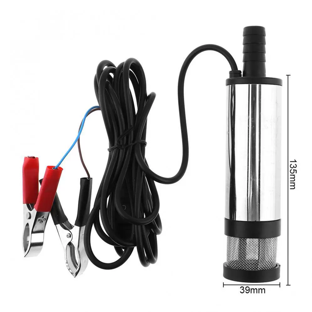 Ebay горячий 38 мм погружной насос 12V из нержавеющей стали погружной насос 12V