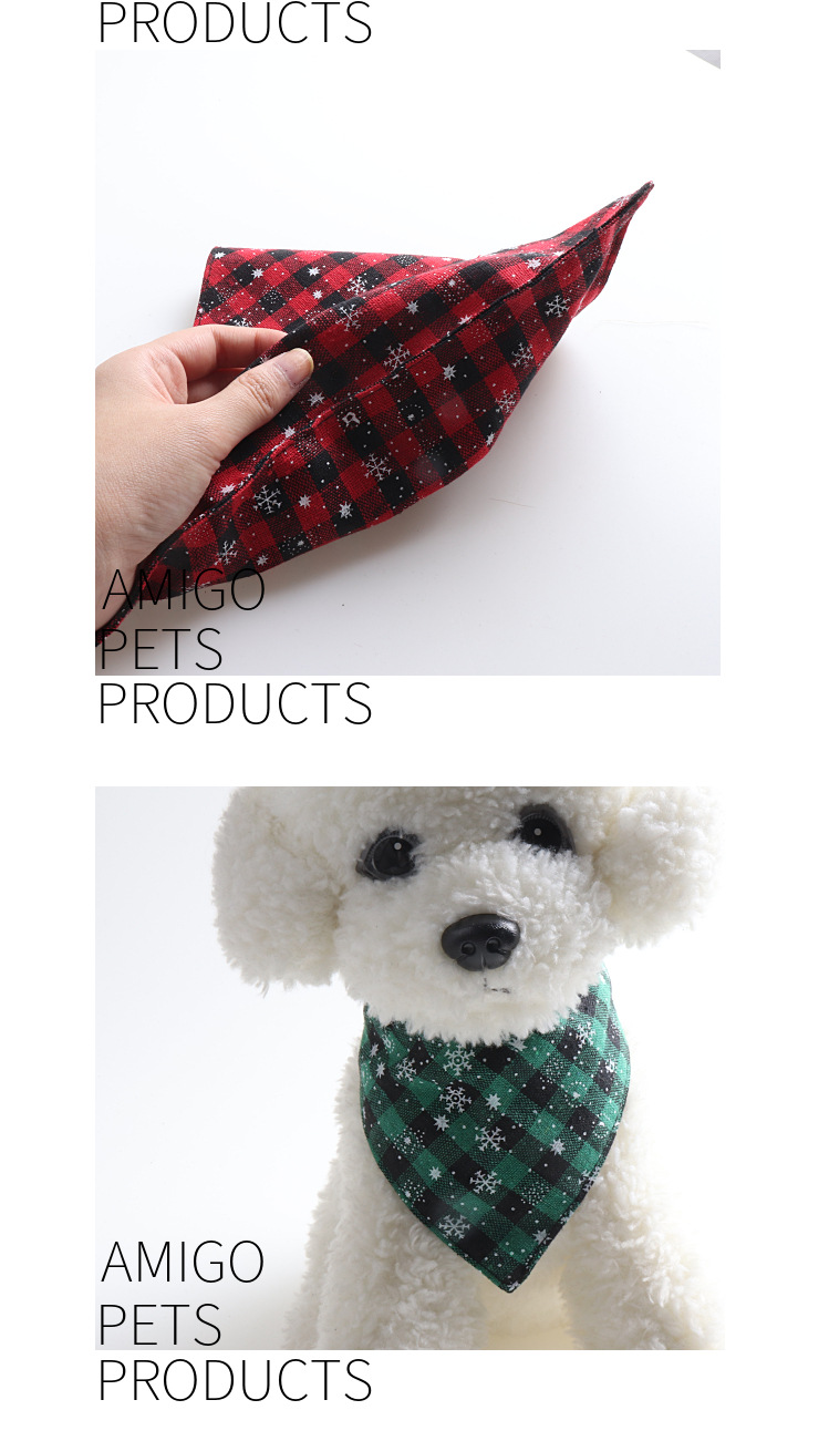 Pet Collar Red Santa Claus