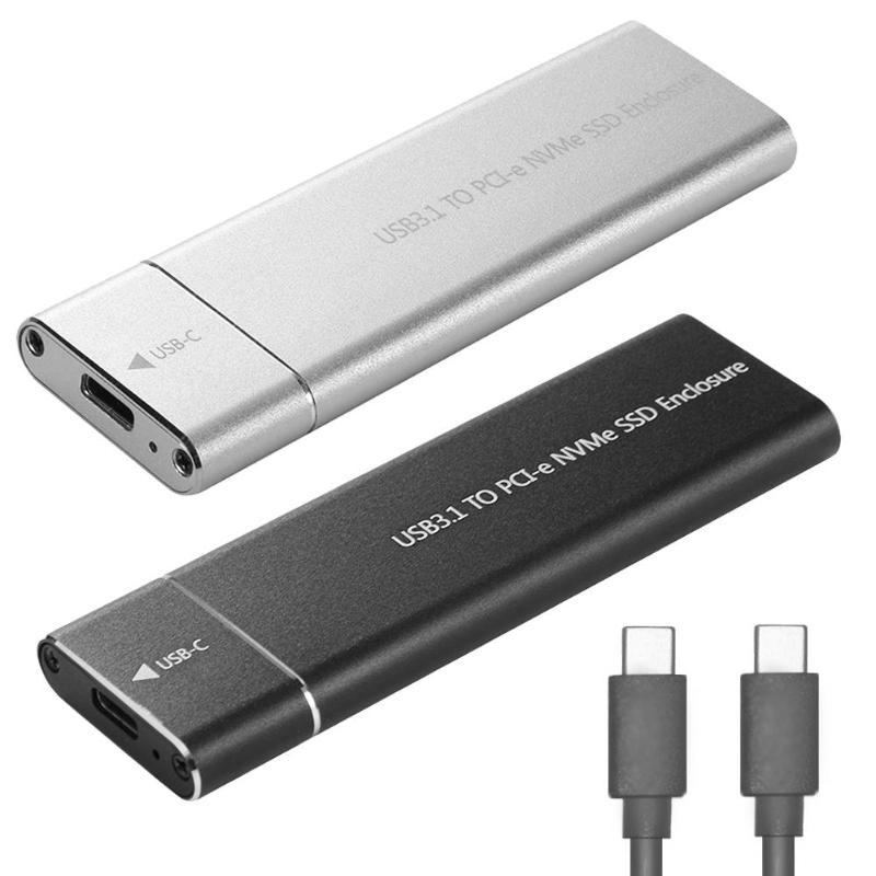 祥硕达 USB3.1转M.2 NVME硬盘盒NGFF PCIE协议转Type-C转接m2GEN2