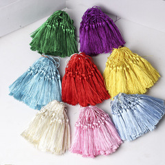Wholesale vertical tassel bookmark tassel gift box fan small tassel small drop chain custom sample tassel
