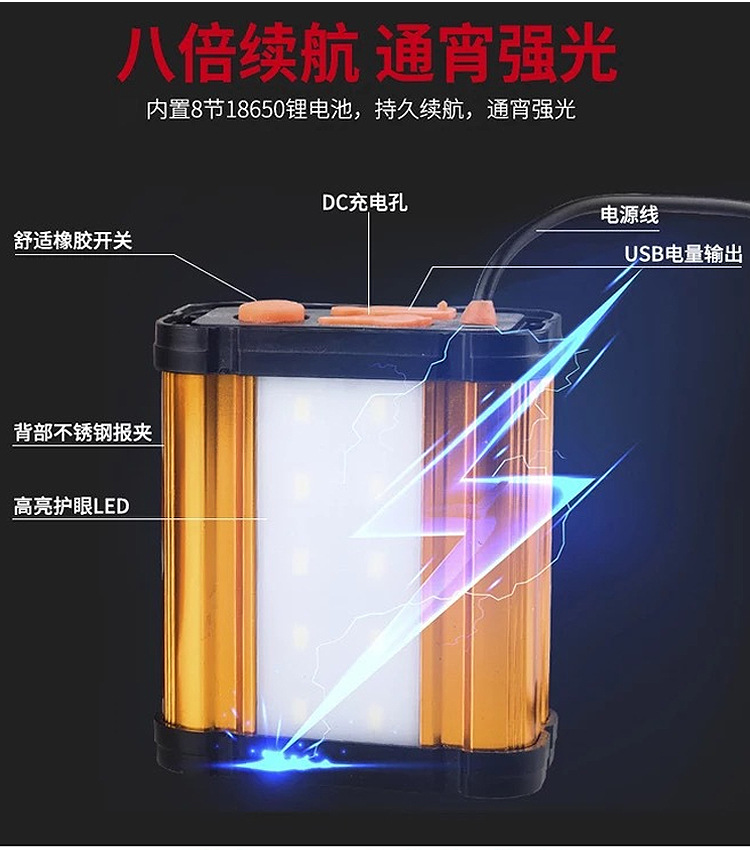 可充电分体锂电池家用