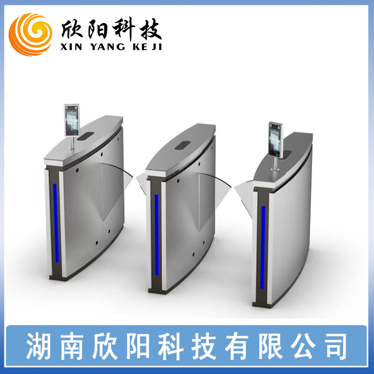工地工厂适用 人脸通道闸 面部识别速通门 刷脸闸机 湖南工地