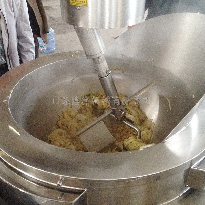 自动炒菜锅 包子馅料水饺馅料全自动炒锅 食堂用全自动炒菜机