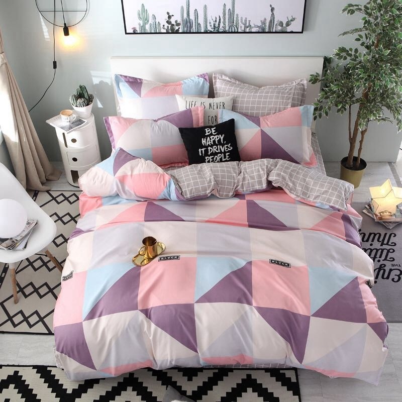 2019冬季新款加厚新中式床单被套款暖绒棉高档四件套不掉色不起球|ms