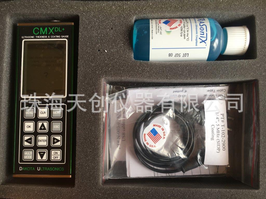 CMXDL+超声波测厚仪T1022900高阻抗探头 美国dakotaULTRASONIC