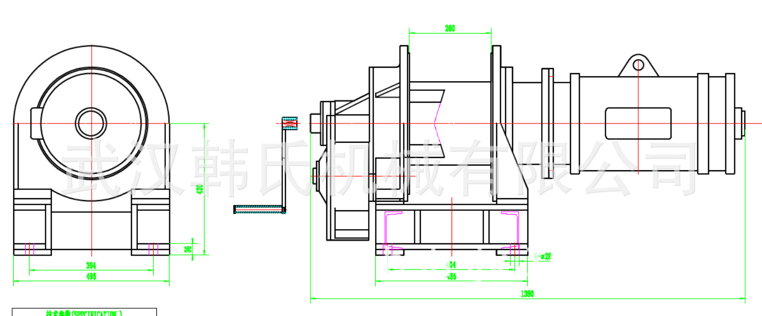 JD-20x20电动绞车