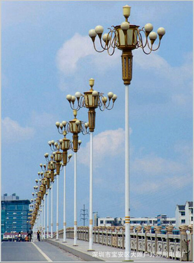 生产供应 高杆中华灯 10米中华景观灯 多头中华灯路灯 量大从优|ms