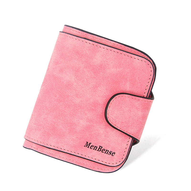 Nueva cartera de las mujeres de moda monedero estudiante pequeña cartera de las mujeres cartera corta cartera titular de la tarjeta