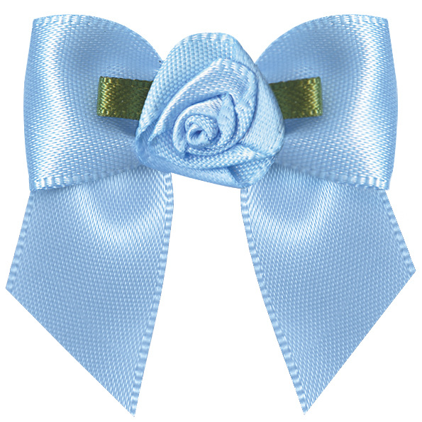 Yao Ming hecho a mano cinta arco regalo caja de joyería arco terminado ropa horquilla decoración estante de tres puntos nudo