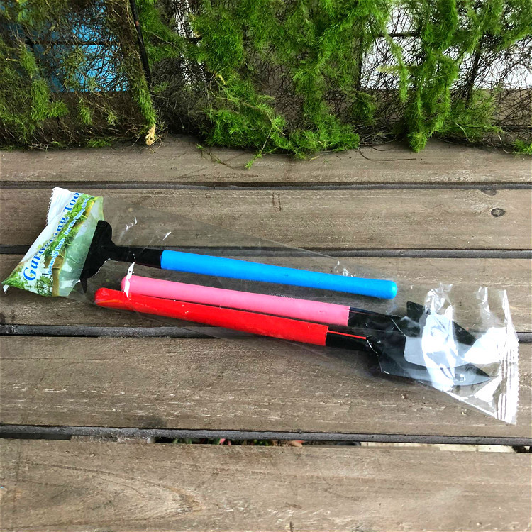 Jardinería pala de tres piezas suculentas jardín flor herramienta de plantación mini pote traje al aire libre manual planta flor plantación