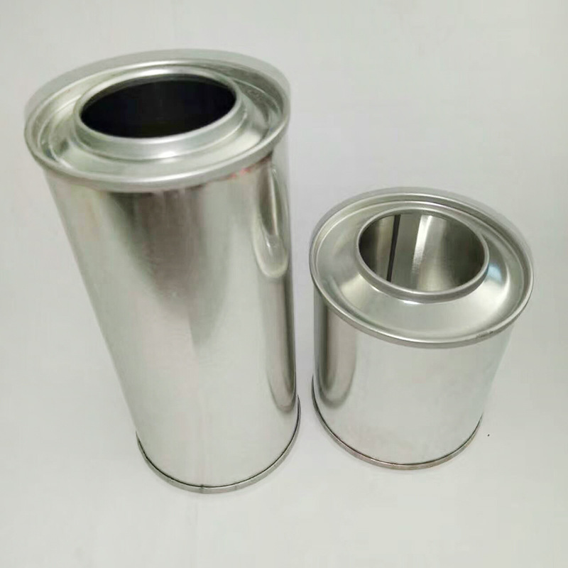 定制燃油添加罐快乐跑添加剂铁罐圆形异形马口铁油罐印铁制罐定制