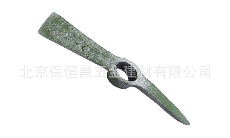 批发园林建设配套工具道轨钢锻打一体耙镐 三尺叉镐耙农用洋镐