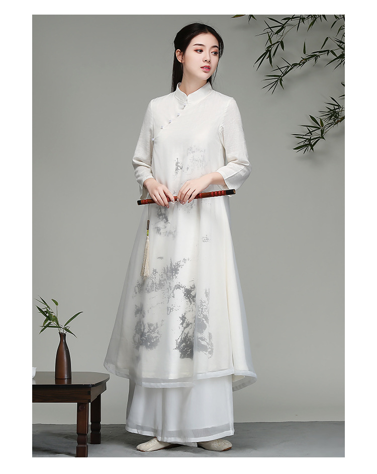 Costume femme en Coton et lin - Ref 3333741 Image 17