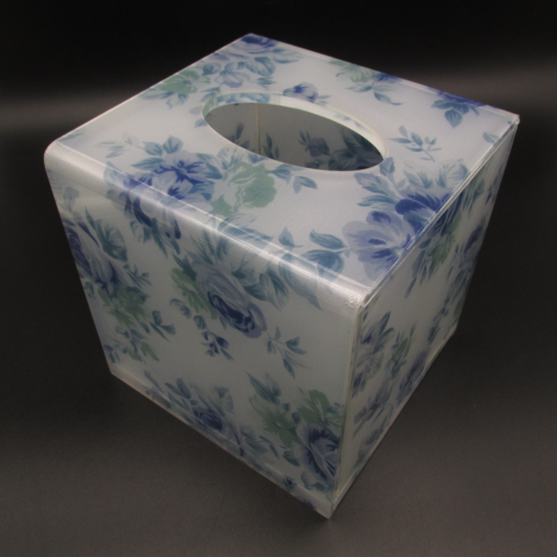 亚克力盒子有机玻璃制品加工制作拉门式纸巾盒酒店餐馆餐巾盒