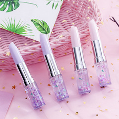 Creative Lipstick Neutral Pen Flow Sand Pink Girly Signature Pen Fresh and Light Portable Student Water Pen 0.5mm