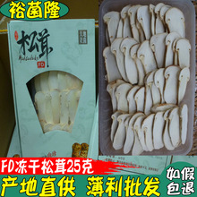 【裕菌隆】FD冻干松茸中片+边片规格5-7厘米不掺杂原味净重25克
