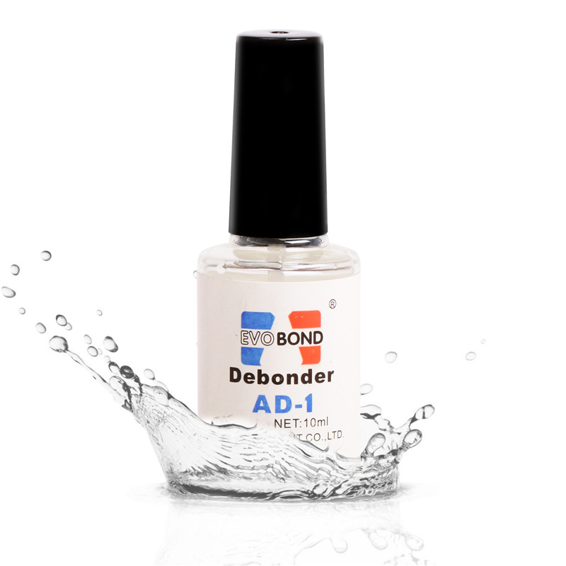 Venta al por mayor de uñas de belleza agente de desgomado especial Sol Liquid Nail Removal pieza de eliminación de pestañas falsas pegamento limpiador AD-1