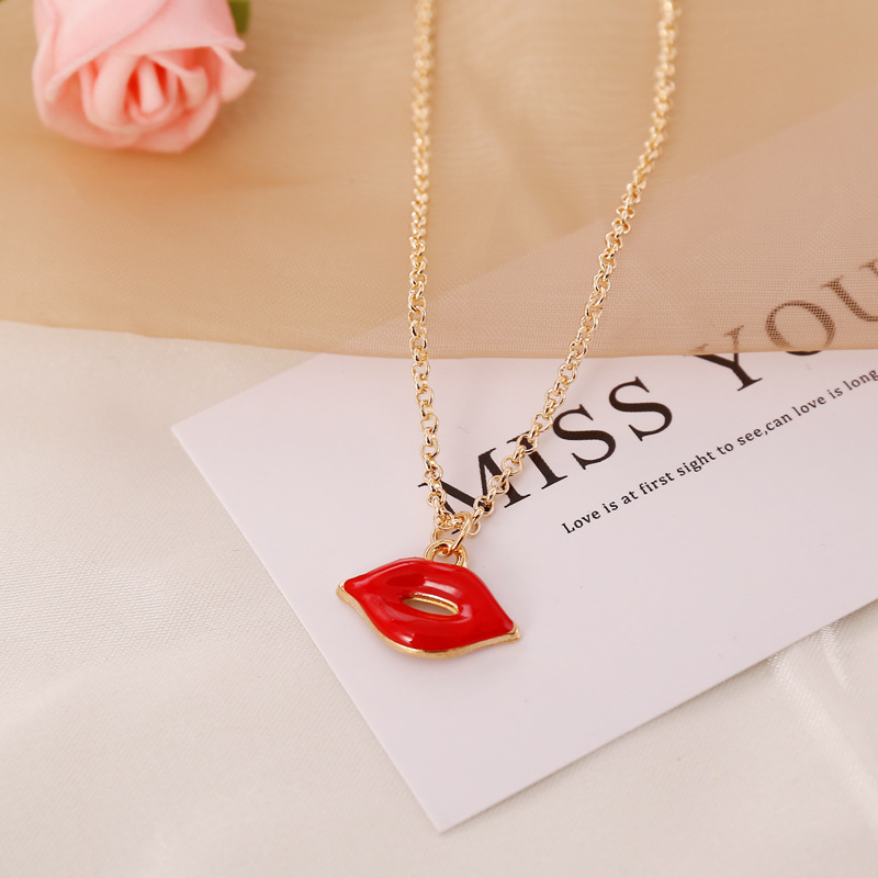 Necklace Classification Fashion Heart 304 Stainless Steel Alloy Stoving Varnish 18K Gold Plated Women'S Necklace